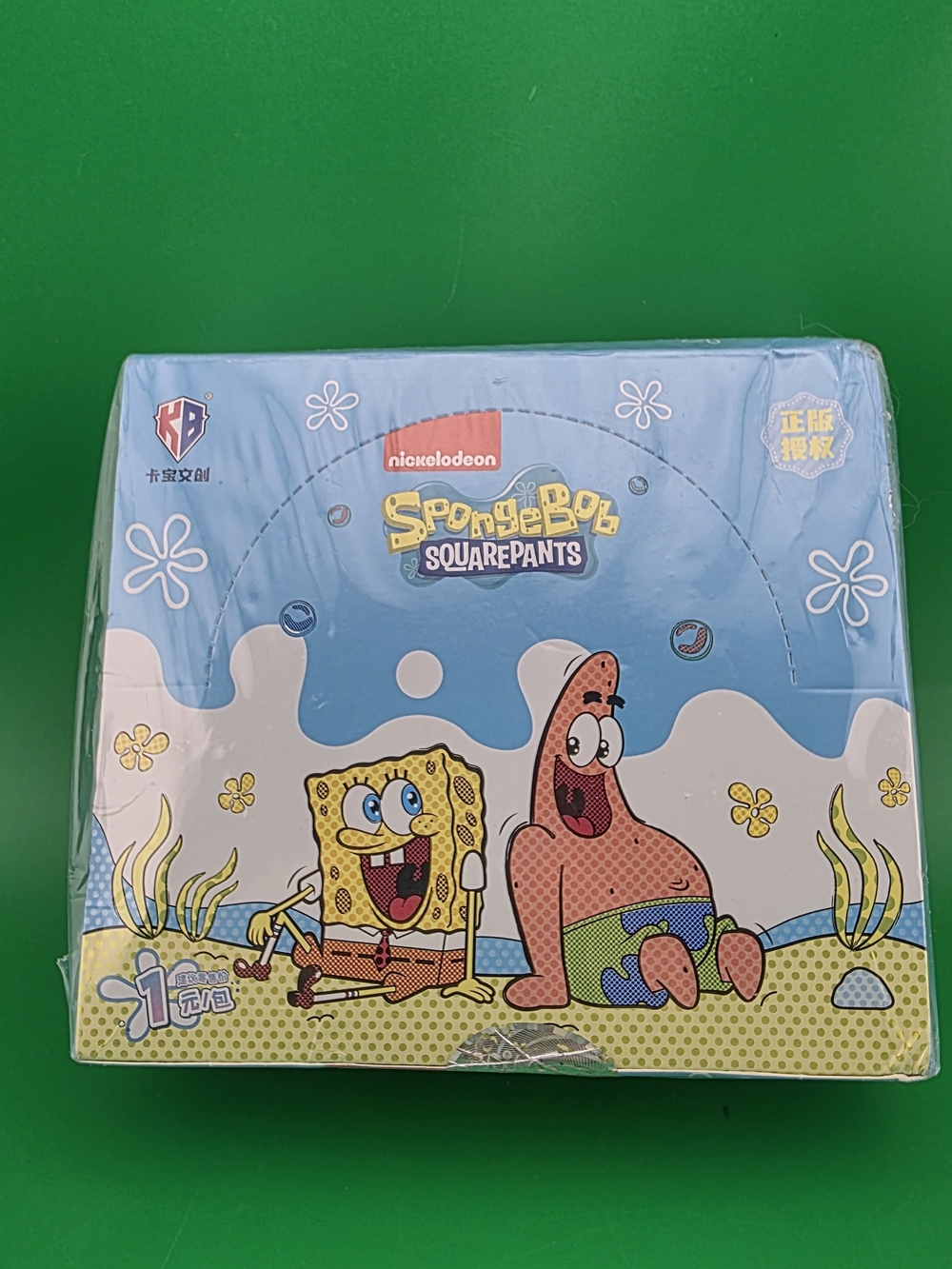 SpongeBob SquarePants KB Trading Card Booster Box 36 Packs Sealed Nickelodeon